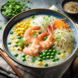 Bí quyết nấu cháo tôm thập cẩm dinh dưỡng mềm dẻo thơm ngon