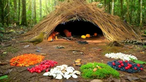 Vogelkop bowerbird – Loài chim kỳ lạ xây nhà tuyệt đẹp để tán tỉnh